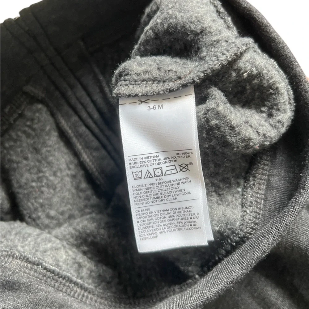 Old Navy Grey Baby Zip Up Hoodie | 6M
